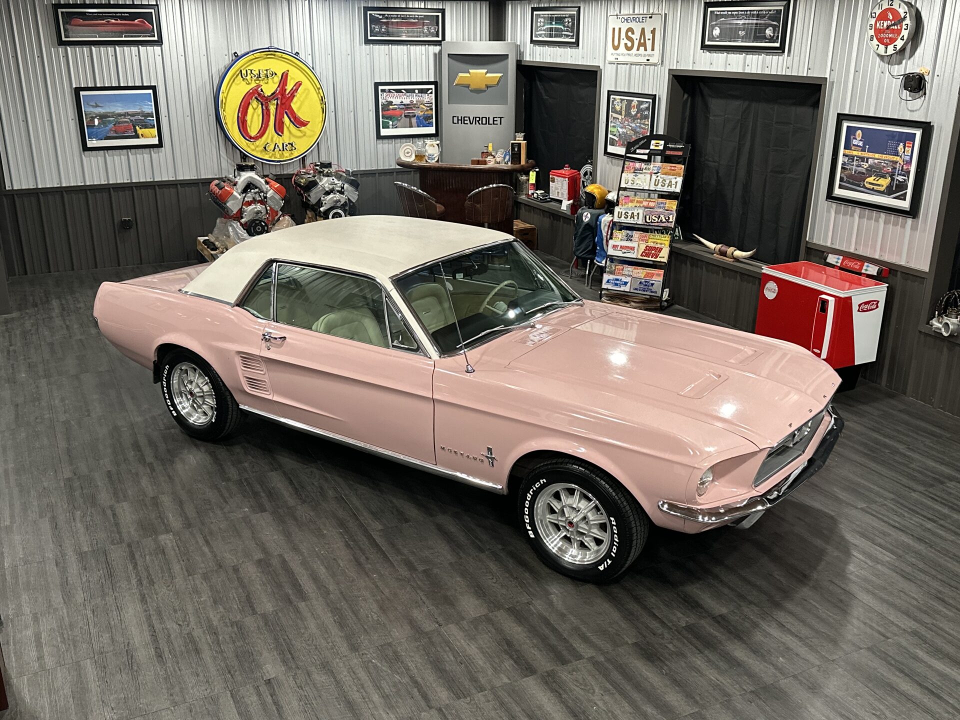 1967 Mustang Dusk Rose Survivor